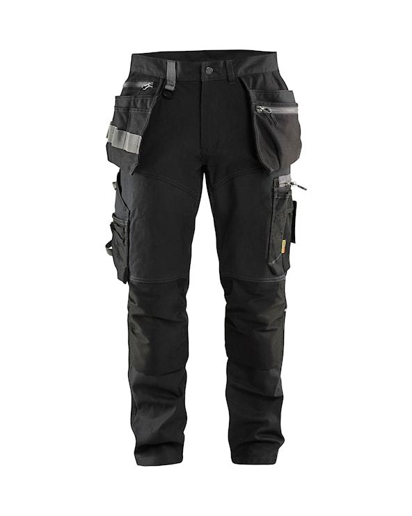 PANTALON DE TRAVAIL ARTISAN + STRETCH NOIR T44 - BLÅKLÄDER - 159918609900C50