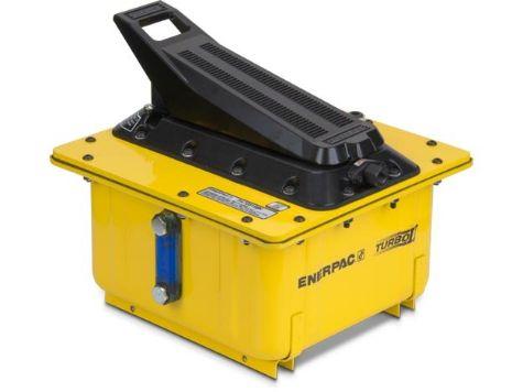 PATG31S8N - Pompe hydraulique pneumatique Turbo II - Distributeur main ou au pied 3-way - 2.46 l/min débit d'huile à 7 bar_0