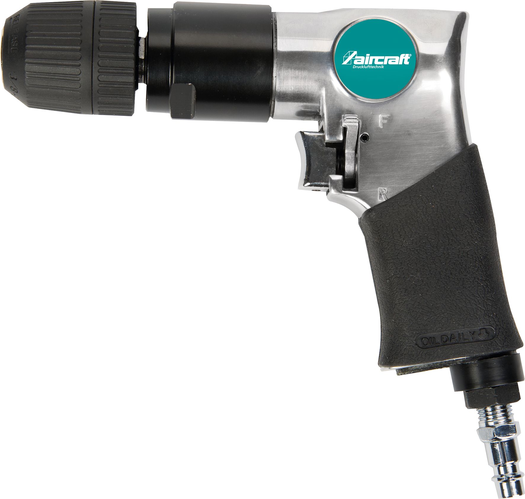 Perceuse pneumatique réversible automatique de 10 mm pour compresseur d’air avec raccord mâle de 1/4 18 000 tr/min 