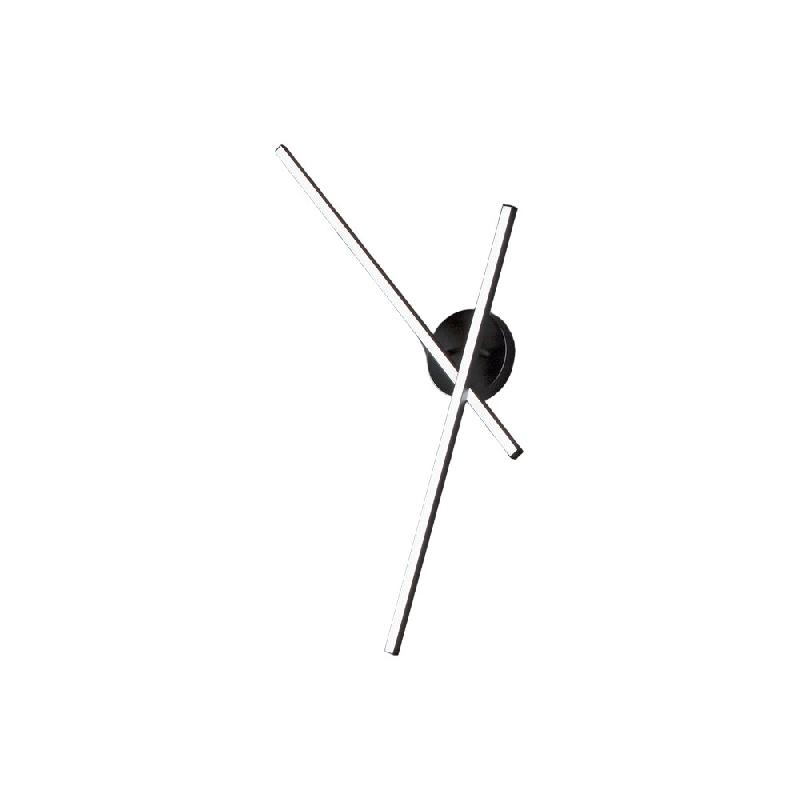 Plafonnier LED 29 W en aluminium noir mat, dimmable, CCT 3000/4000/6000 K, design moderne pour intérieur, IP20 - Perenz - noir 8046 N CTD_0