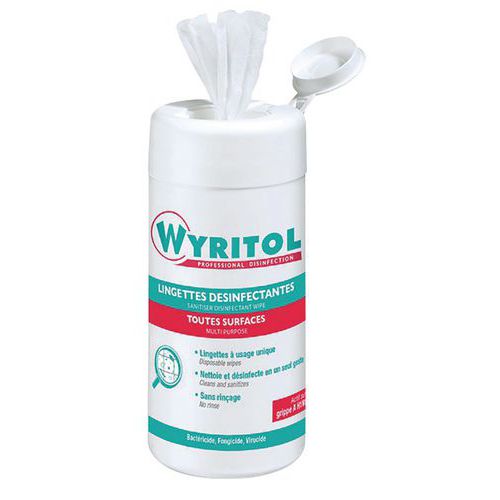Lingettes d?sinfectantes