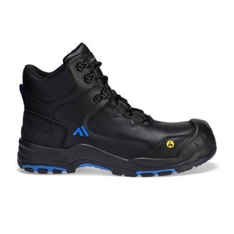 PORTWEST FC18 CHAUSSURE MONTANTE APEX S3S ESD HRO SR SC FO NOIR/BLEU - TAILLE 39