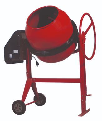 Pro165 bétonnières - SIRL - capacité de la cuve 160L - couronne en fonte et structure renforcée_0
