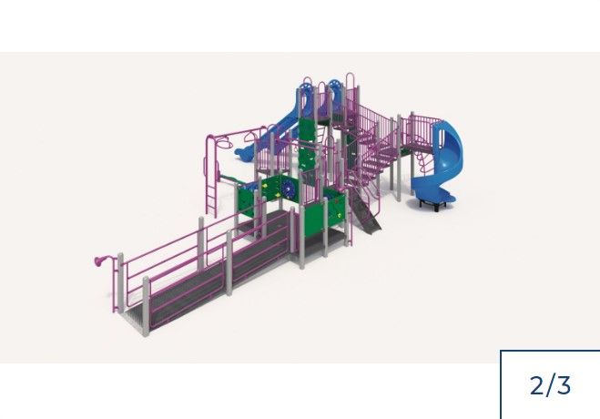 Structure de jeu combinée pour enfants de 5 à 12 ans - hauteur de chute 343 cm - Pzp-h-1300 - Go-Elan - capacité 120 enfants_0