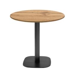 Restootab - Table Ø70cm - modèle Round chene armor - marron TB-ROU-R70M-CH.ARM_0