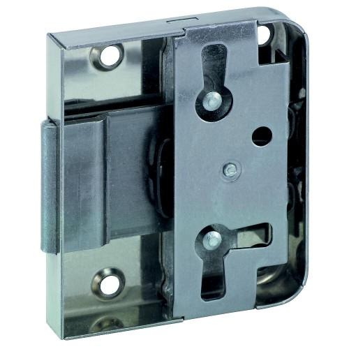SERRURE DE MEUBLE À PÊNE DORMANT MONOPOINT 0704 - RÉVERSIBLE - AXE 30MM JUNIE