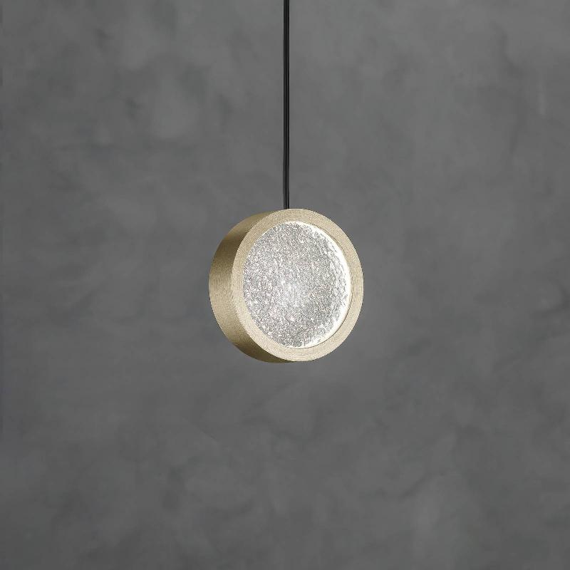 SIL-LUX SUSPENSION LED YO-YO B, À 1 LAMPE, DORÉE