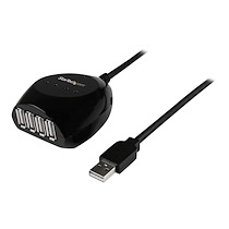STARTECH.COM CÂBLE USB 2.0 ACTIF DE 15M - RALLONGE USB 2.0 AVEC HUB À 4 PORTS - NOIR