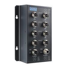 Switch ferroviaire managé EN50155 - 8 ports M12 10/100 MHz, GigaByte, POE, 24-48 Vdc ou 72/96/110 Vdc - Référence: EKI-9508E-ML-AE_0
