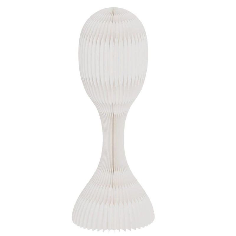 Tête Carton Plié Blanche Ø21 H54 cm Présentation Accessoires_0
