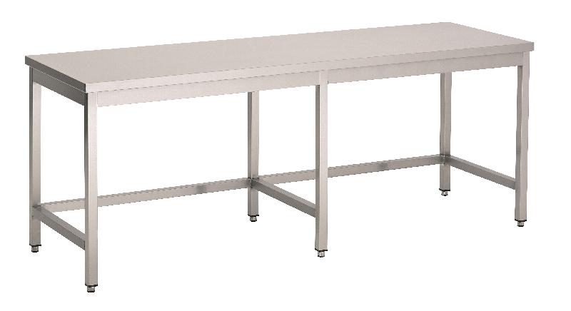 Table 800 ouvert en bas longueur 1700 inox - P7812.0201_0