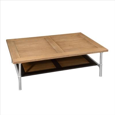 Table basse carrée - Chêne - Collection 1904 - Référence TU032 - 105x105x45 cm_0