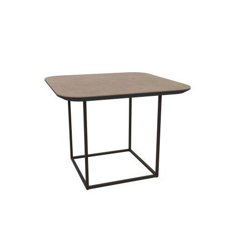 TABLE BASSE CARRÉE MADRID L.52 CM - BRONZE