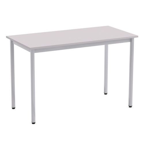 TABLE DE RESTAURANT COLLECTIF 120X60 GRIS CLAIR - PERFECTA