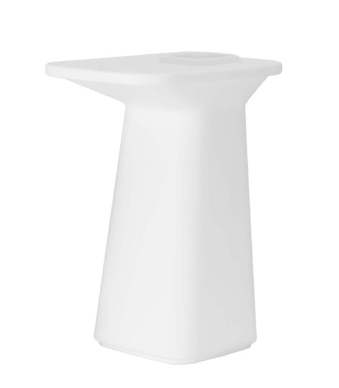 Table haute design in & out NOMA - blanc_0