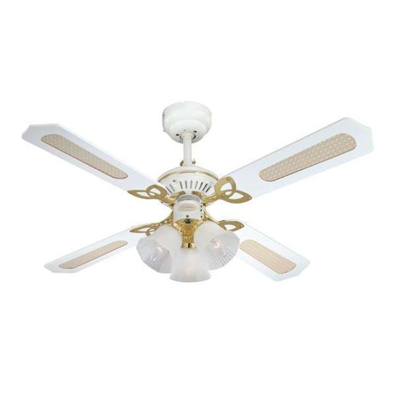 WESTINGHOUSE PRINCESS TRIO VENTILATEUR BLANC 105CM