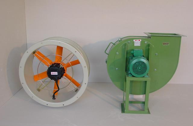 Ventilateur hélicoïde - Gamme de 250 à 1000mm - Débit de 1000 à 100000 m3/h - Construction standard ou ATEX_0