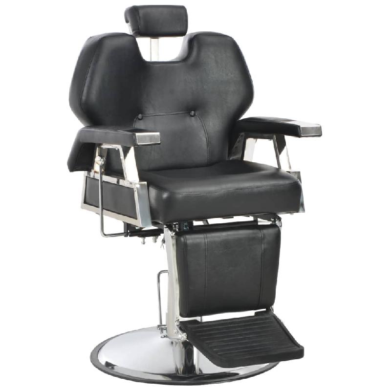 Vidaxl chaise de barbier noir 72x68x98 cm similicuir 110167_0