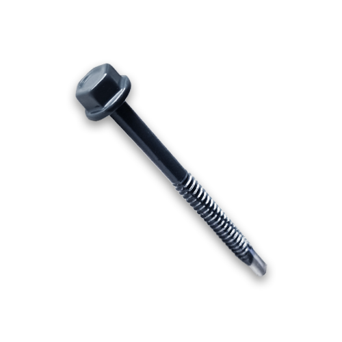 Vis acier 6,3x75mm (100pcs) - Gris - RAL 7016_0