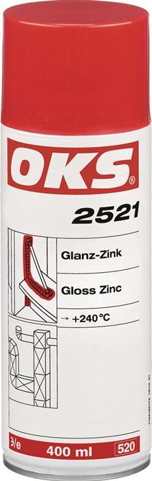 Zinc brillant OKS 2521 - couleur aluminium - 400 ml - bombe aérosol pour protection contre la corrosion_0