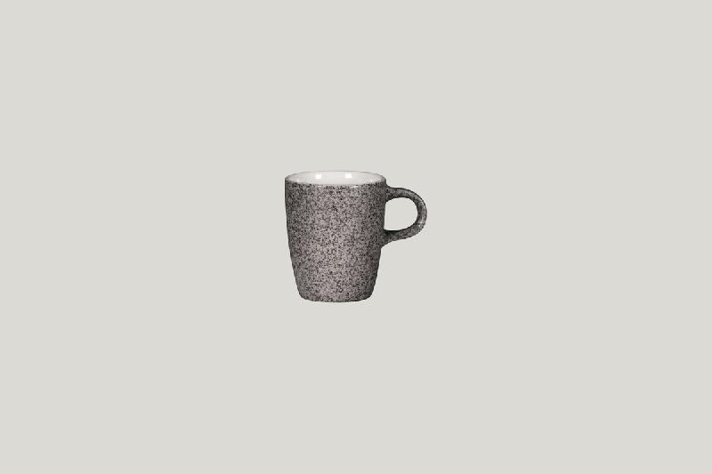TASSE À EXPRESSO ROND GRIS PORCELAINE 9 CL Ø 5,5 CM RAKSTONE EASE