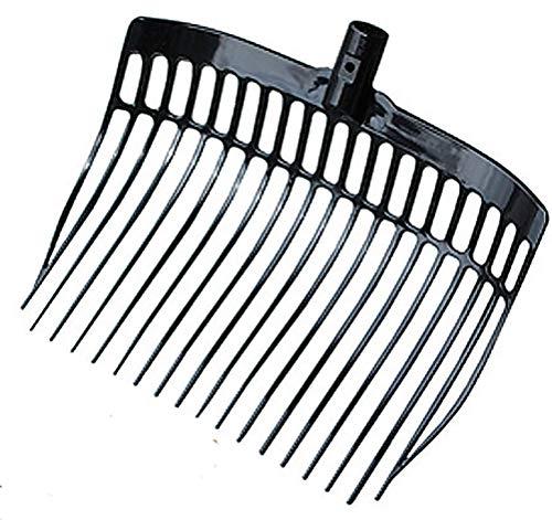 Fourche à fumier ultra légère et incassable - Produit flexible noir - Qualité européenne_0