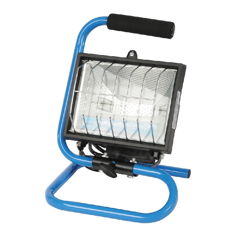 Projecteur de travail 400 W - 230 V (UE) - Silverline 944896 avec structure en fonte d'aluminium et grille de protection_0
