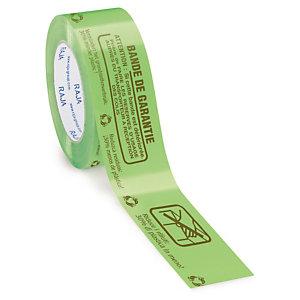 ADHÉSIF POLYPROPYLÈNE BANDE DE GARANTIE SILENCIEUX 19 MICRONS AIRTAPE