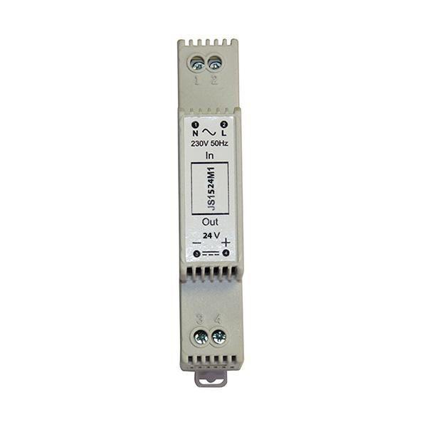 Alimentation modulaire à découpage 24V - 15W - 0,63A - JS1524M1 - ultra compacte, rail DIN_0