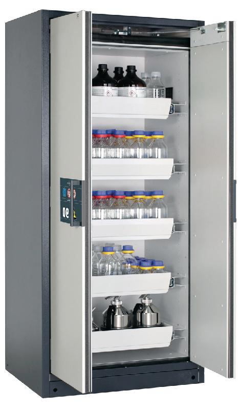 ARMOIRE SÉCURITÉ Q-PEGASUS-90 Q90.195.090.WDAC GRIS/GRIS - MANUTAN COLLECTIVITÉS