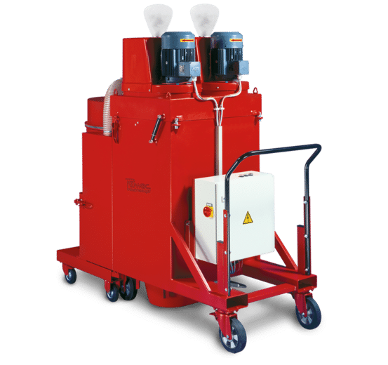 Aspirateur industriel Ruwac DS4 - triphasé 15 kW, capacité 200 l, filtre 11-16,8 m²_0