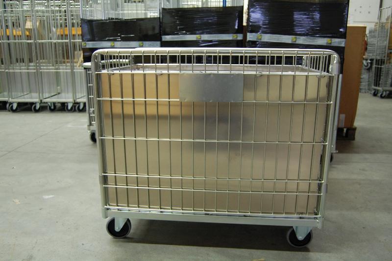 Bac de transport ergonomique à fond mobile et contour acier - BCRLALZC-SC34/ERGO_0