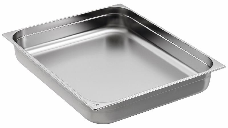 Bac gn en inox, gn 2/1 h=100 mm - FAA0054_0