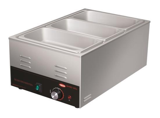 Bain-marie à poser professionnel - HW-FUL - 1.2 kW - Dimensions 368x607x248 mm_0