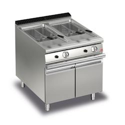 BARON Friteuse à Gaz sur meuble   2 x 15 L   P 700   26 kW - 0652217085556_0
