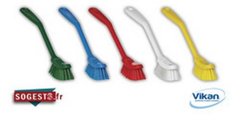 BROSSE À VAISSELLE SOUPLE 25 CM ROUGE