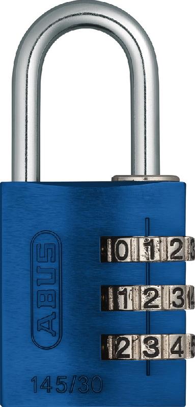 Cadenas chiffre 145 30 bleu - ABUS - 145/30 bleu b/dfnlie - 587377_0