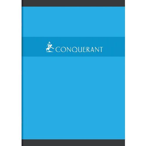 CAHIER SEYES AGRAFÉ 210X297 96 PAGES 70G QUADRILLÉ 5/5 - CONQUERANT