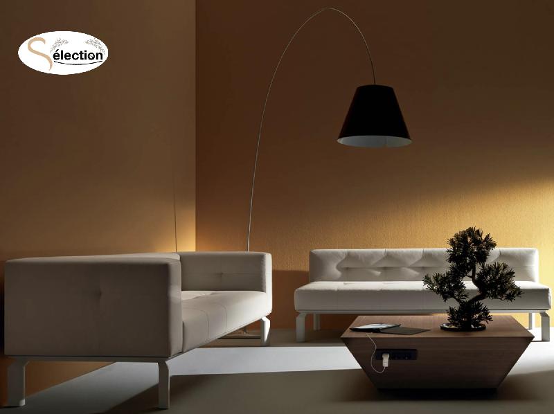 Canapé 2 ou 3 places - Martex - 200, cuir blanc_0