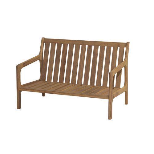 CANAPÉ ST MALO 2 PLACES - ASSISE DOSSIER ET PIÈTEMENT IROKO