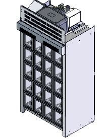 Casier froid inox 20 cases - Température de +0° à 18°C - Volume 28L_0