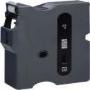 CASSETTE RUBAN BROTHER 18MM NOIR / TRANSPARENT