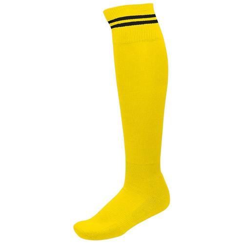 CHAUSSETTE NOW ONE JAUNE/NOIR