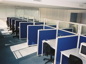 Cloisons de bureaux Flexi ABV - Cloisonnettes design avec version bac à plante_0