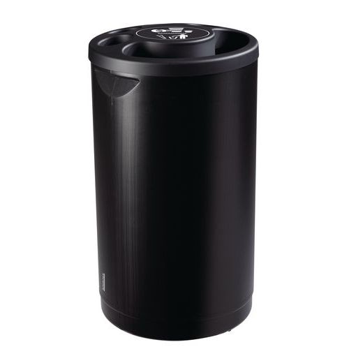 COLLECTEUR DE GOBELETS NOIR CONTENANCE 800 GOBELETS/ 25L