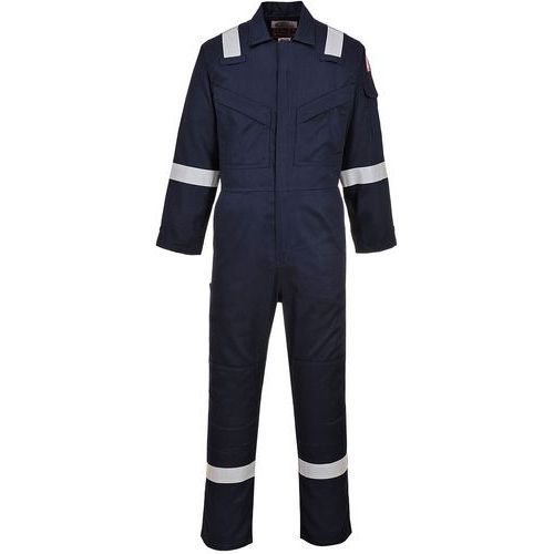 COMBINAISON ANTISTATIQUE LÉGÈRE - LONG FR21 BLEU FONCÉ M - PORTWEST