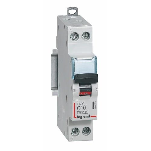 DISJONCTEUR PHASE + NEUTRE À VIS - 10A - DNX³4500 LEGRAND