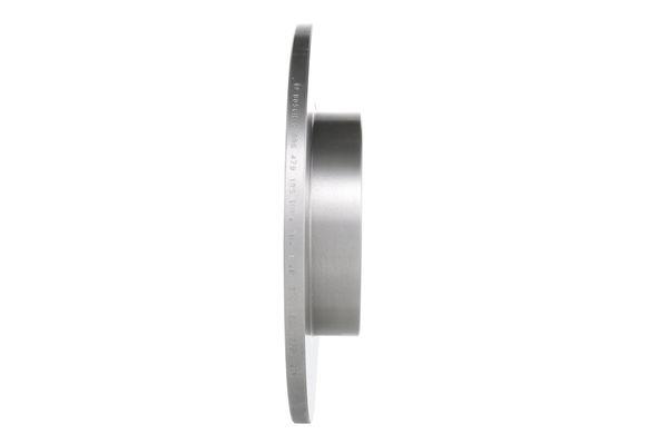 Disque de frein BOSCH 0986479195 - Boîte de 2 disques - Arrière - Disque plein - 4 trous - Épaisseur 12 mm_0
