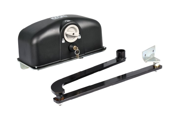 Foldy - Motorisation à bras articulé pour portail pivotant jusqu'à 3m ou 400kg - 230V/24V - Autobloquant et réversible_0