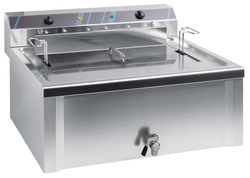 Friteuse professionnelle pâtisserie 18-20 litres - EF20BP - 9 kW - 400V_0